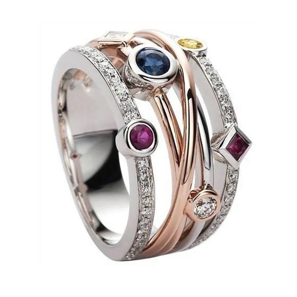 SALOSH BRIDAL WEDDING RING - Picture 2 of 3